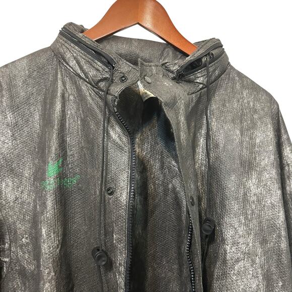 Frogg Toggs‎ Mens Black Rain Jacket M Polypropylene Windbreaker Outdoor - Picture 5 of 14